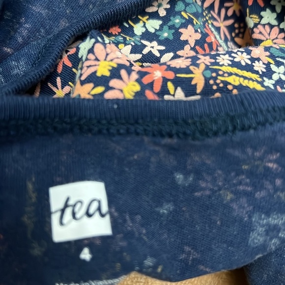 Tea Collection floral dress size 4 - Picture 8 of 8